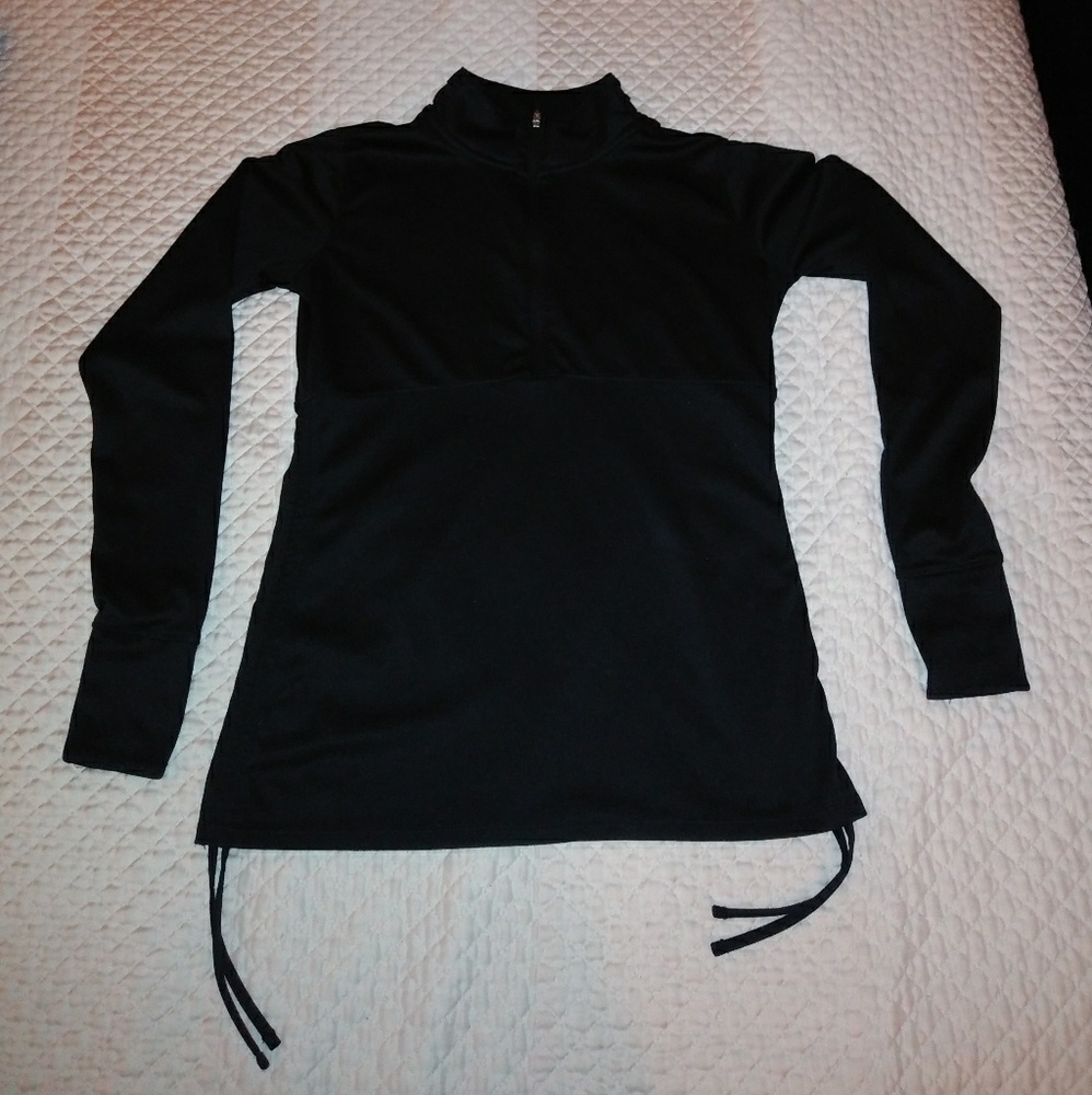 Avia Womens Workout long sleeve top - Black - XS
